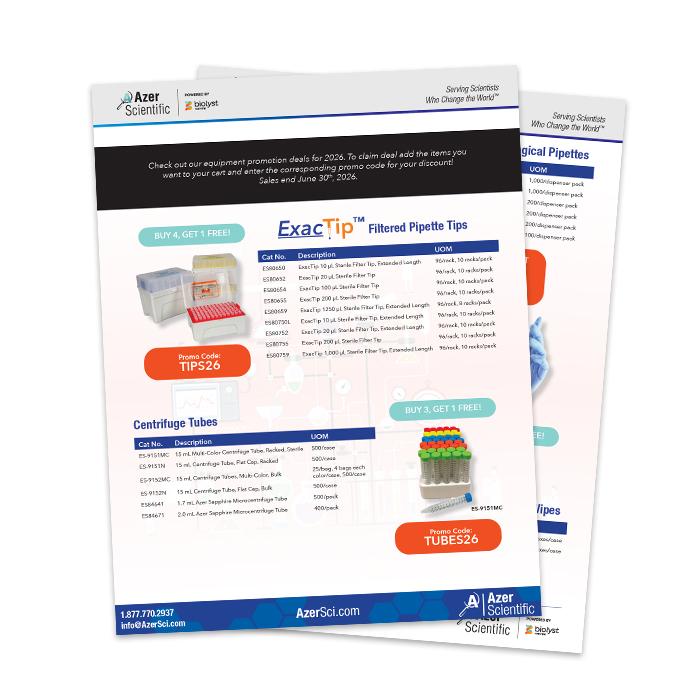 General Lab Supplies Promotions